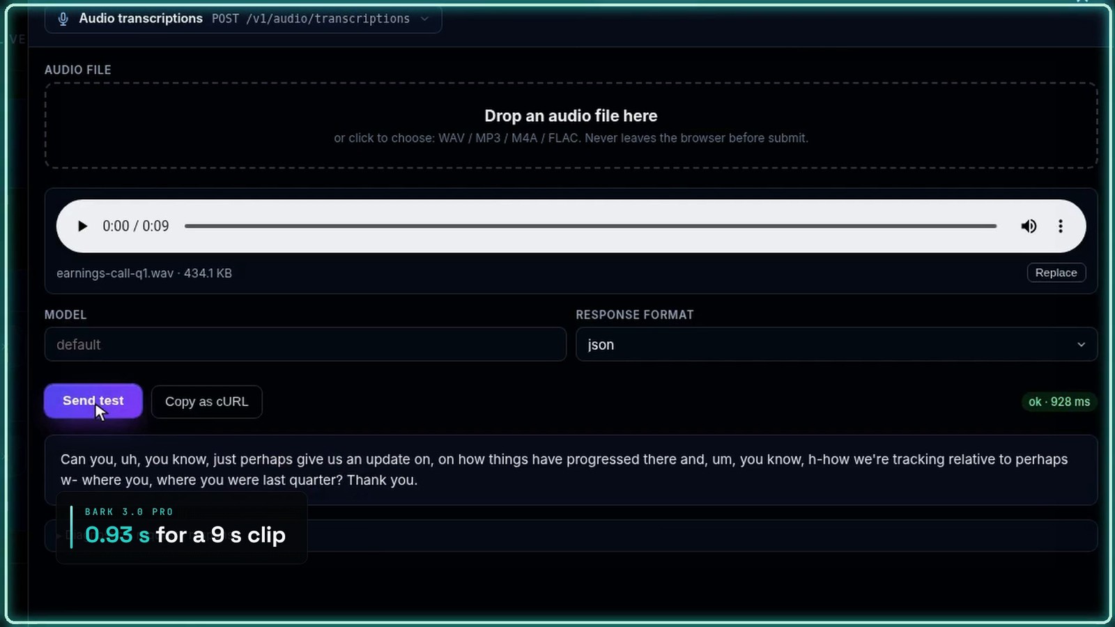 Underdog Bark 3.0 Pro deploy test